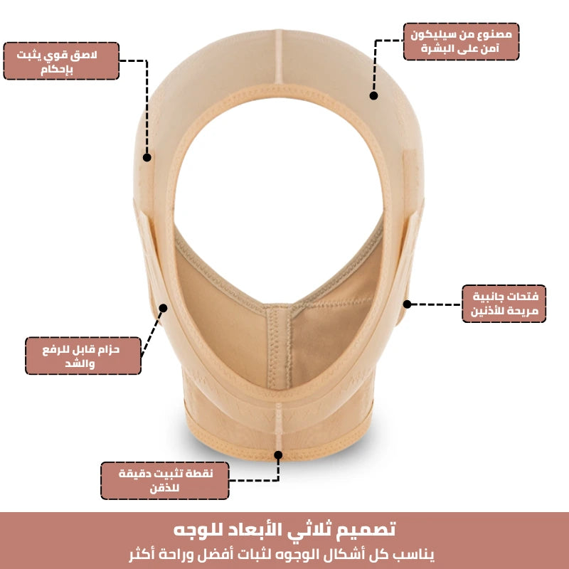 قناع شد الذقن السحري: ثورة الجمال التي تعيد لكِ شباب وجهكِ وثقتكِ في ثوانٍ!